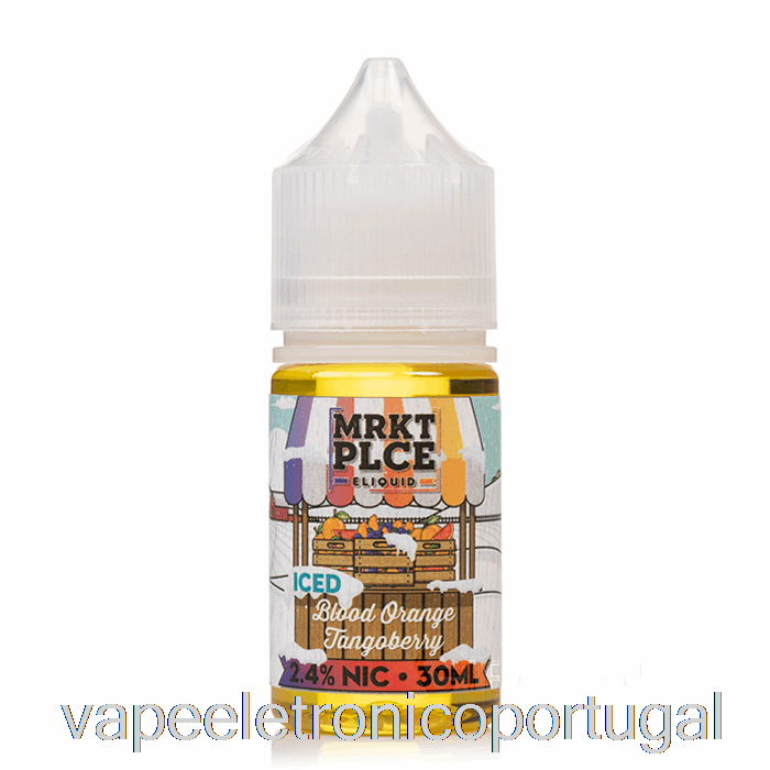 Vape Eletrônico Gelo Laranja Sangue Tangoberry - Sais Mrkt - 30ml 24mg
